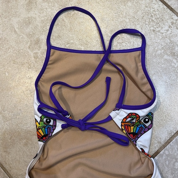 NEW! Sporti x Tyker Wallach Hydrolast One Piece Competition Racing Swimsuit XS - Picture 6 of 7